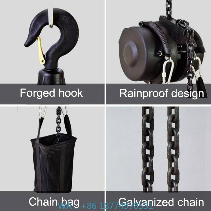 Electric Chain Hoist - Polipasto de cadena eléctrico 500kg 1t
