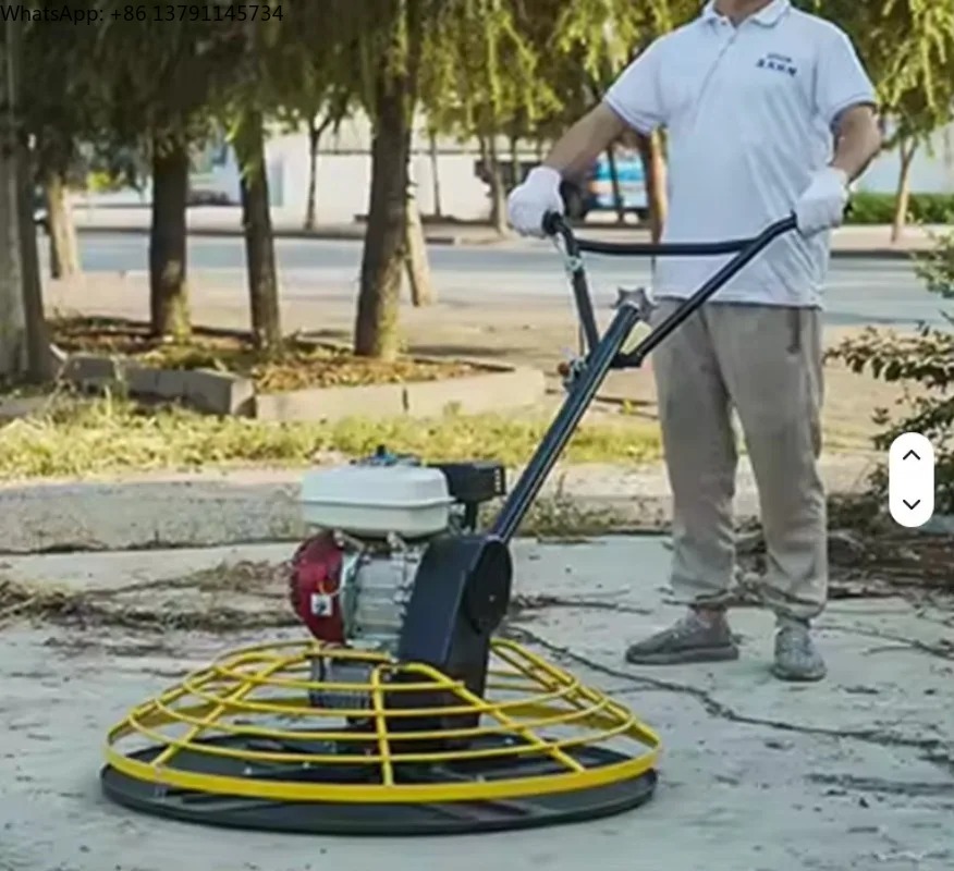 Power Trowel Concrete - Allanadora de Concreto Manual con Motor,
