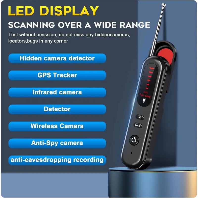 Detector de Cámaras Ocultas 20 - Heavy Equipment Gps Tracker reseña y precio