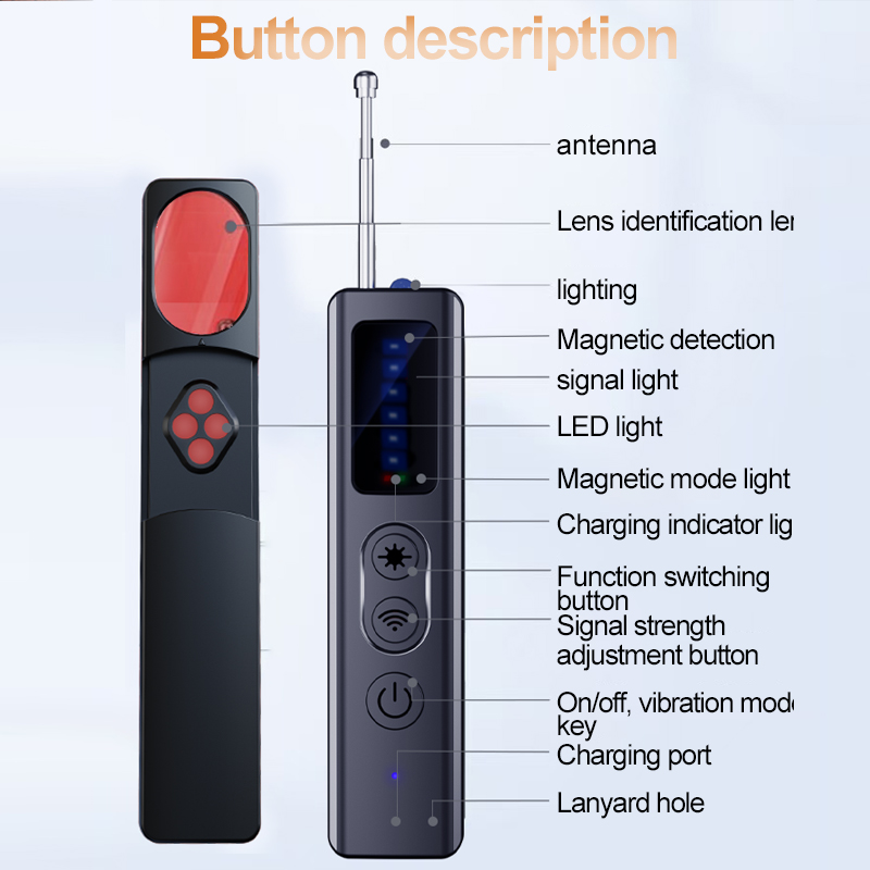 Detector de cámara oculta, ras - Heavy Equipment Gps Tracker reseña y precio