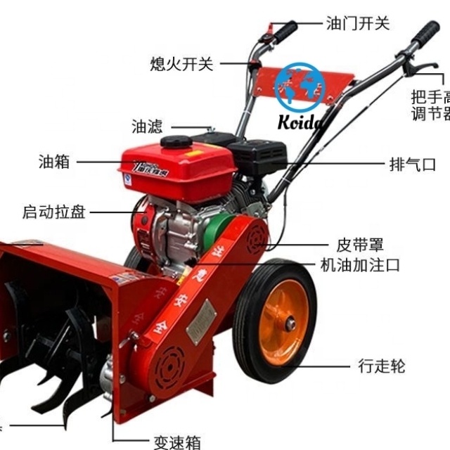 Mini cultivadora multifunciona - Trencher Machine Small reseña y precio
