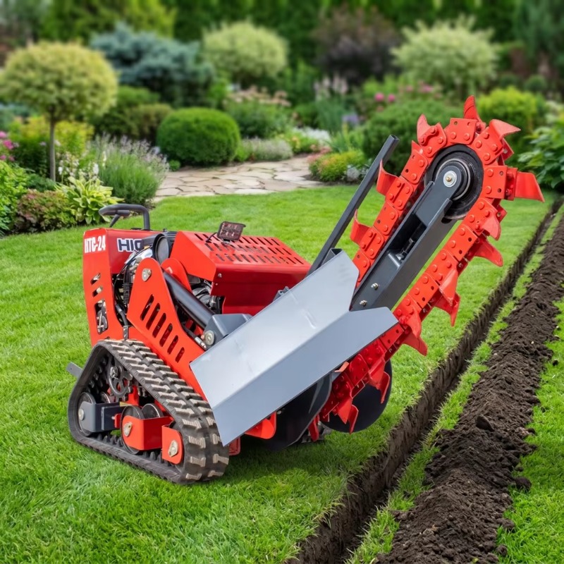 Zanjadora de Cadena de 750 mm  - Trencher Machine Small reseña y precio
